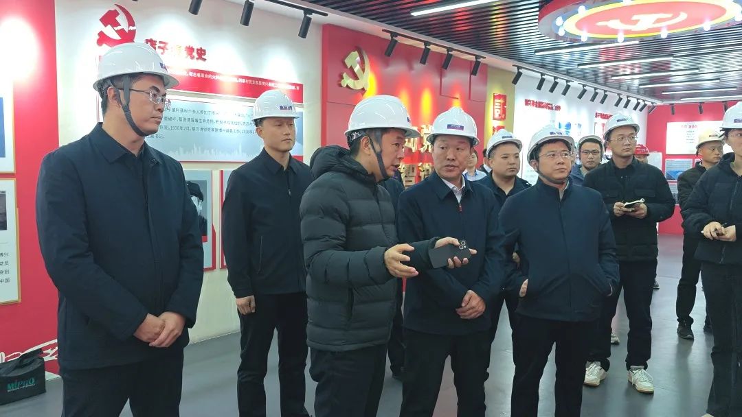 縣委副書記、縣長孫戰勇調研眾鑫發數智化推進工作